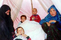 afghan women & children