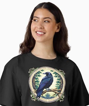 Celtic Crow tee