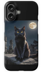 black Cat phone case