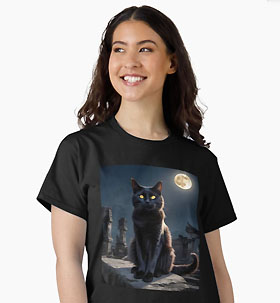 full moon magic tee