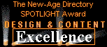 The

 New-Age Directory Spotlight Award for EXCELLENCE in Design and Content