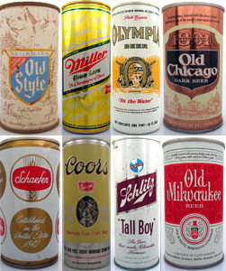 beer cans