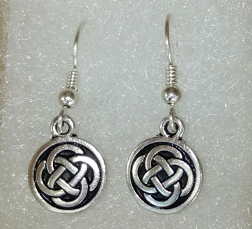 Celtic Round in silver