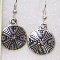 labyrinth earrings