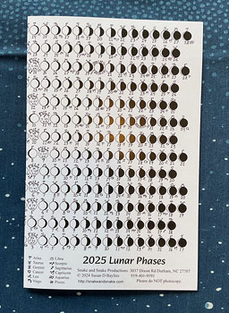 The Lunar Phase Card