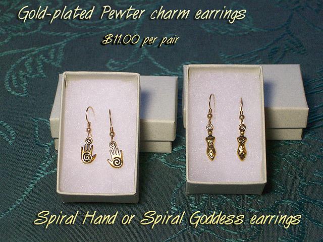 boxed sets of spiral earrings