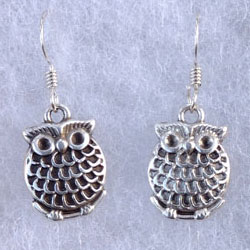 owl earrings