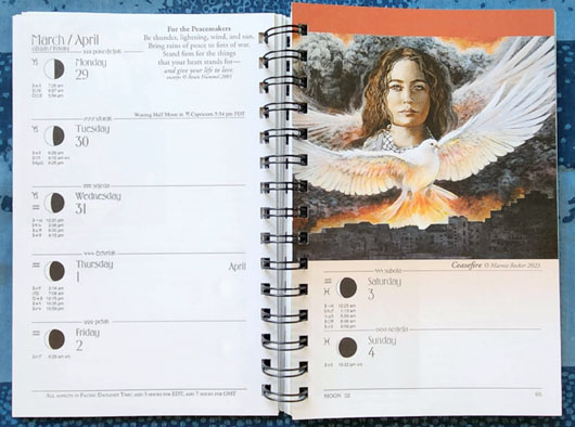 datebook opened